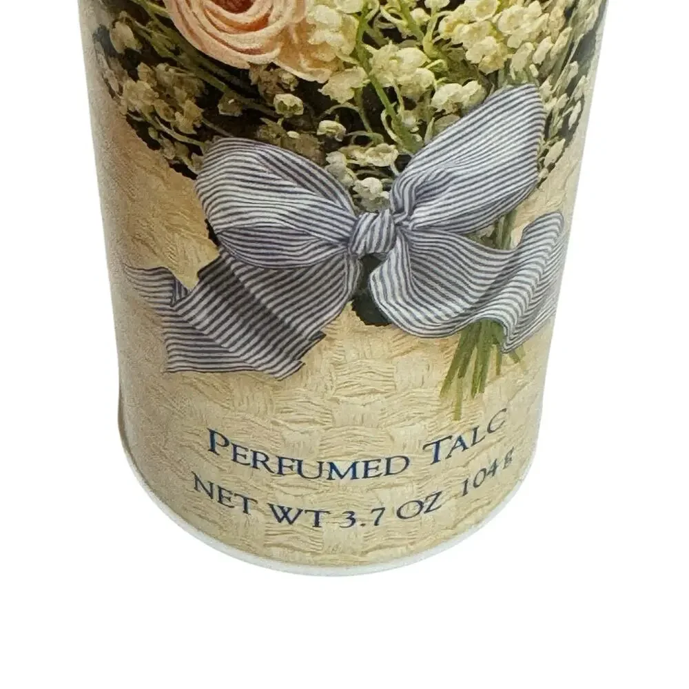 VINTAGE Coty Muguet des bois Perfumed Talc 3.7 Fl Oz French Legend